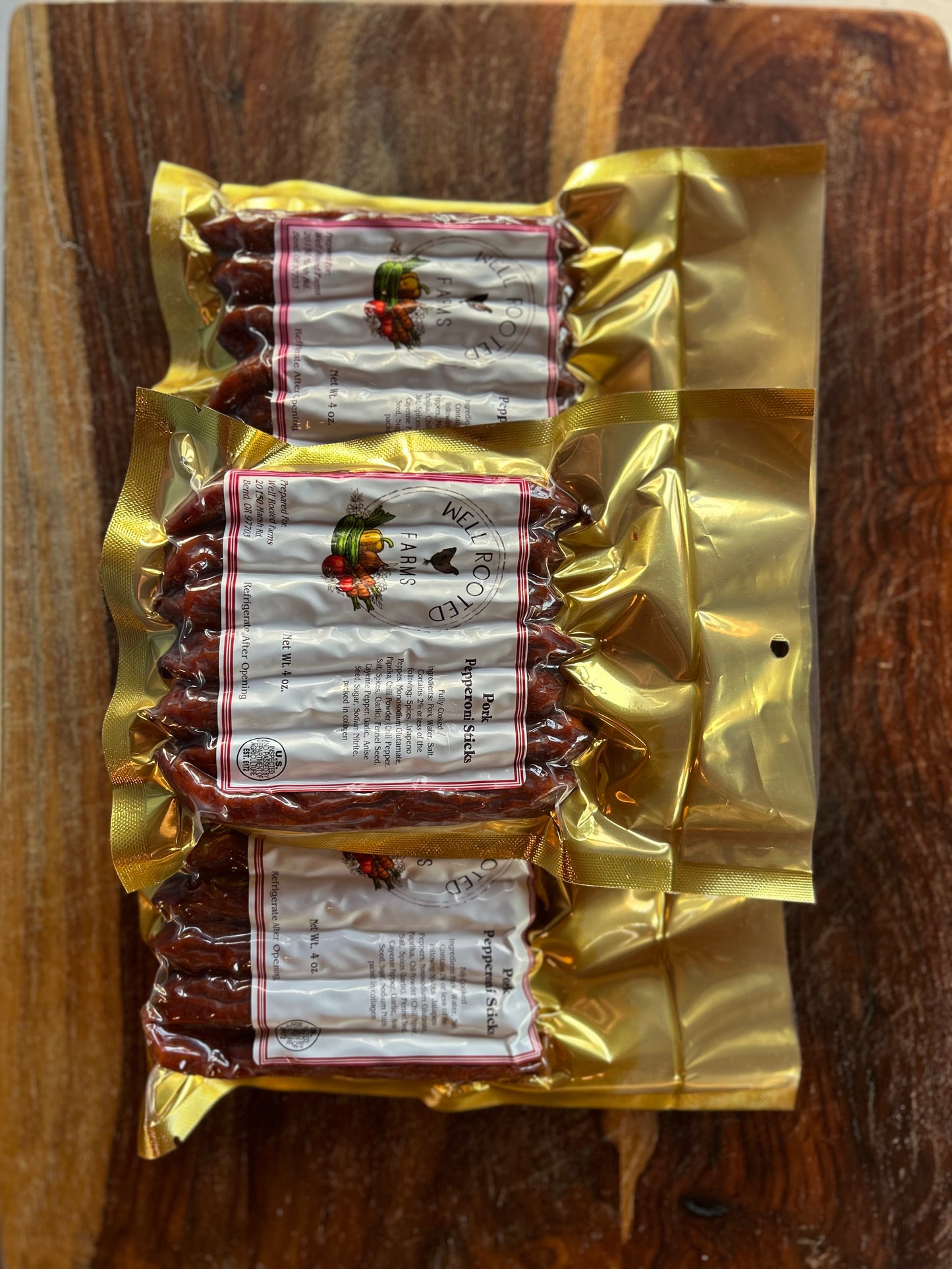 Pepperoni Sticks